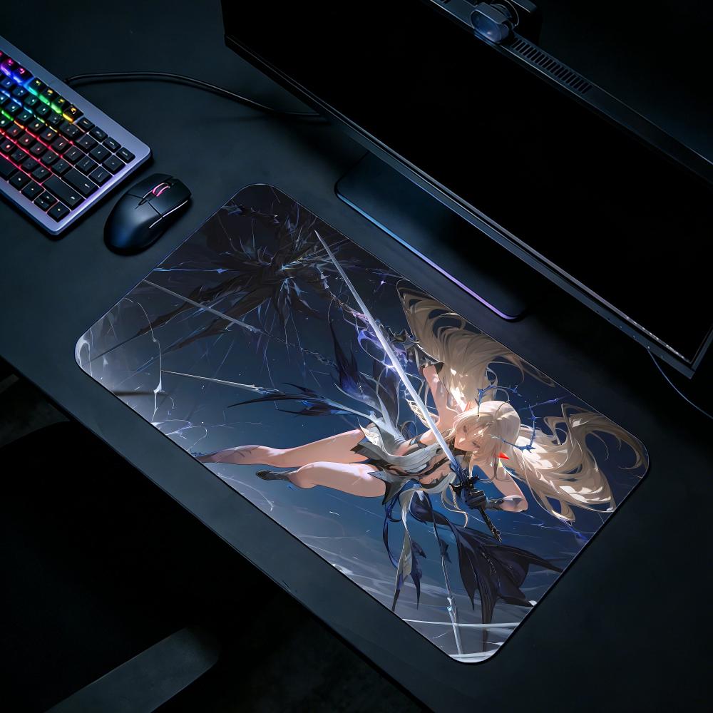 Gaming Mouse Pad WuWa Cattiyae - مراجعة Desk Setup Pc And Laptop وسعره