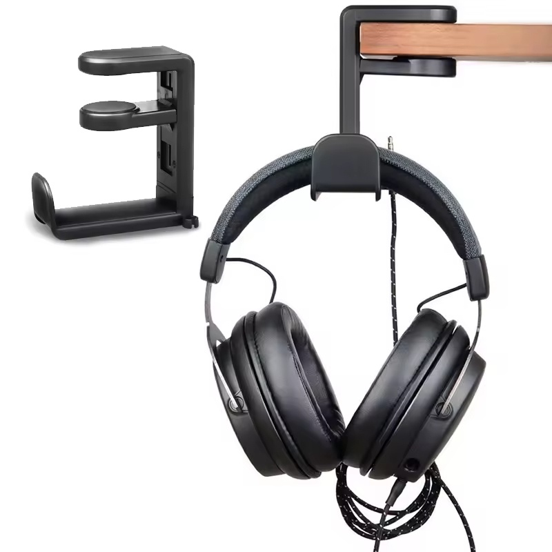 Under Desk Headphone Holder Ro - مراجعة Desk Setup Design وسعره