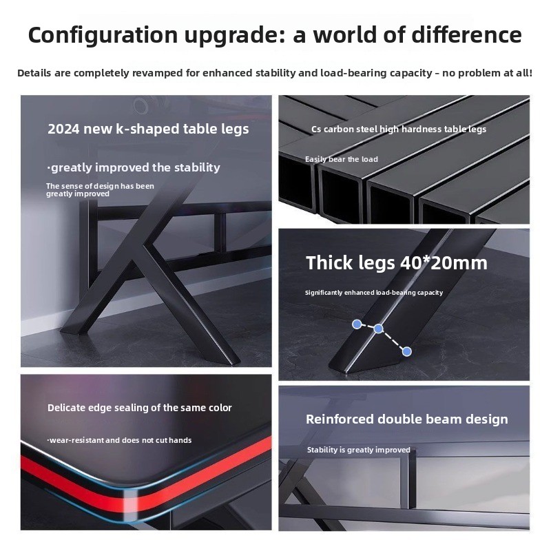 Ergonomic Gaming Desk Computer - مراجعة Desk Setup Small وسعره