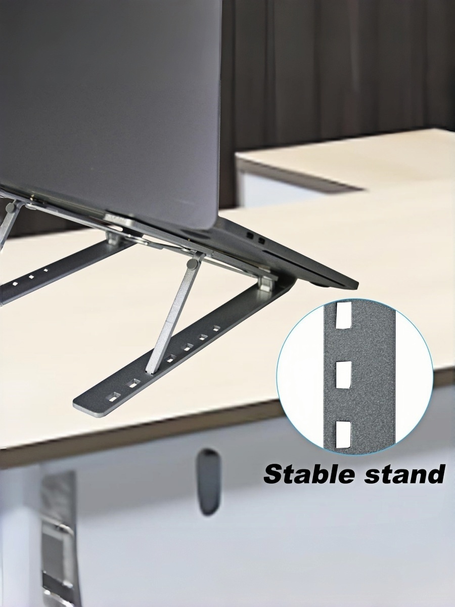 Foldable Laptop Stand for Desk - مراجعة Desk Setup Riser وسعره