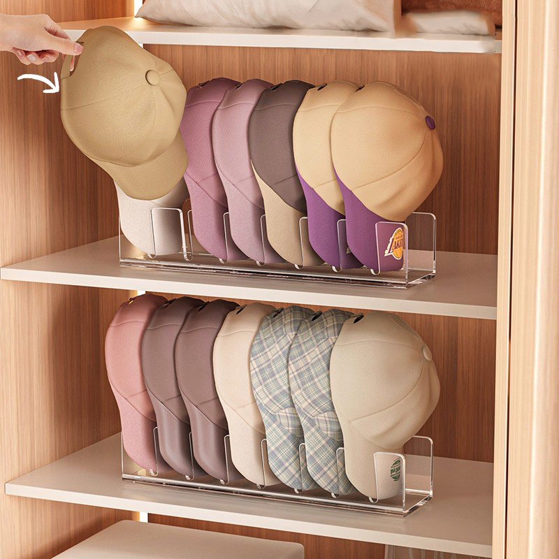 Acrylic Hat Storage Rack, Home - مراجعة Desk Setup Design وسعره