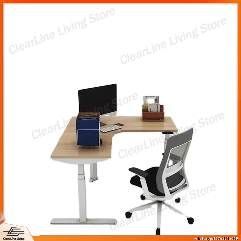 L Shaped Electric Height Adjus - مراجعة Desk Setup Corner وسعره