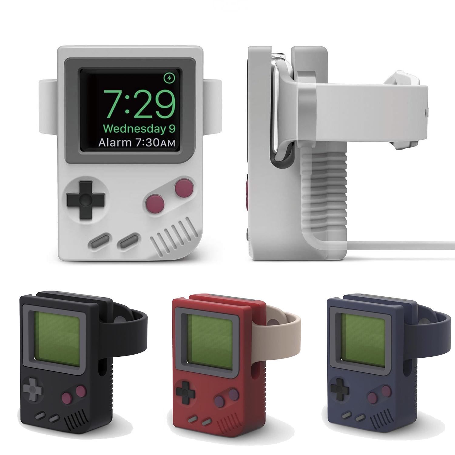 Silicone Holder for IWatch Cha - مراجعة Desk Setup Design وسعره