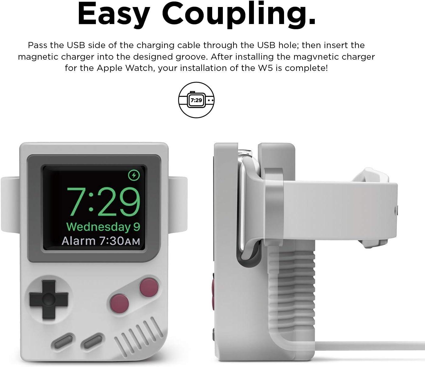 Silicone Holder for IWatch Cha - مراجعة Desk Setup Design وسعره