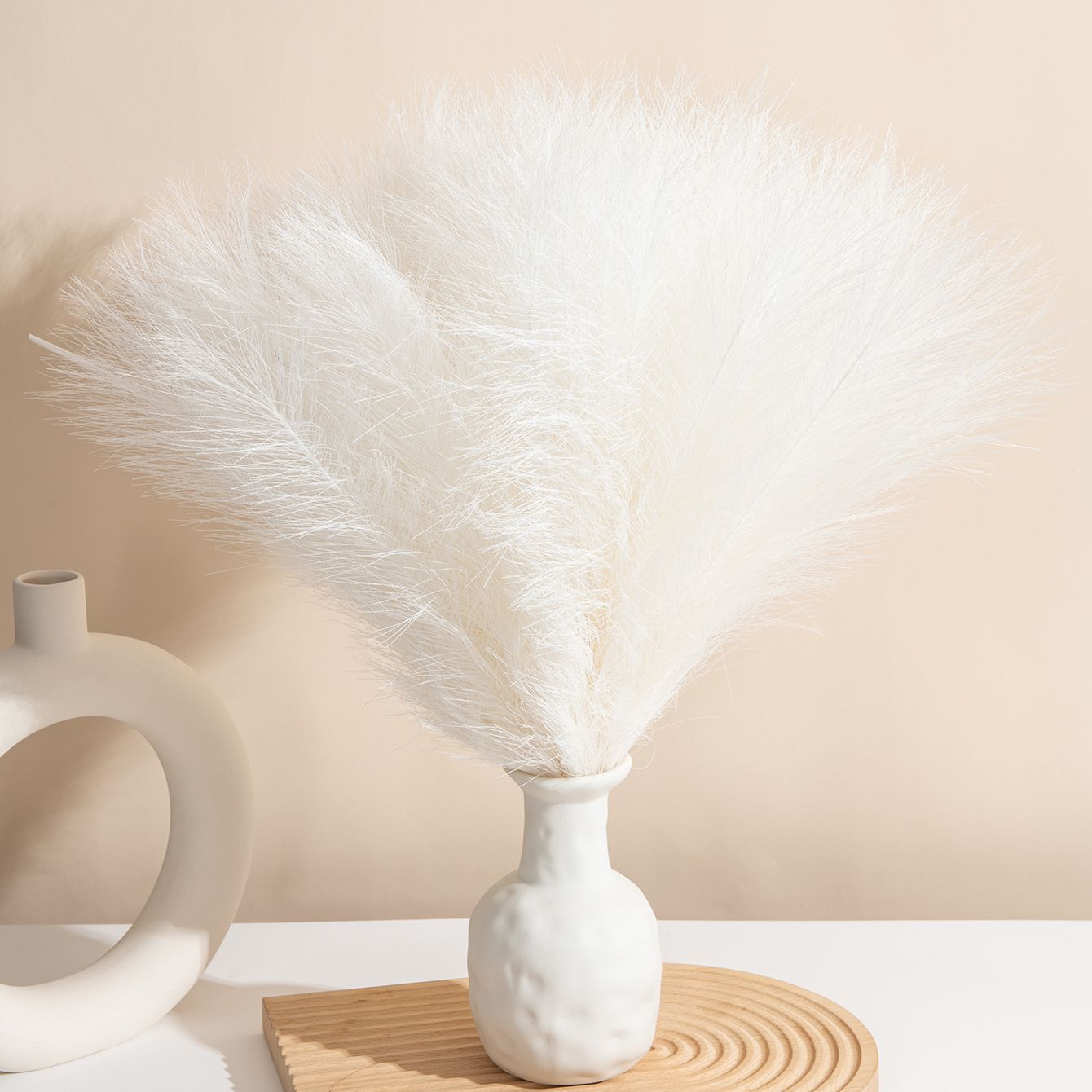 Artificial Pampas Grass Reeds  - مراجعة Desk Setup At Home وسعره