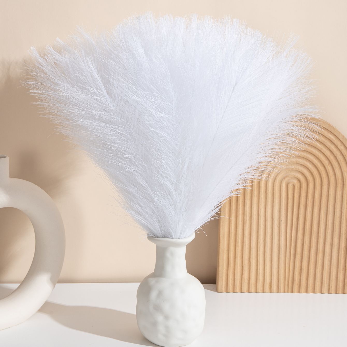 Artificial Pampas Grass Reeds  - مراجعة Desk Setup At Home وسعره