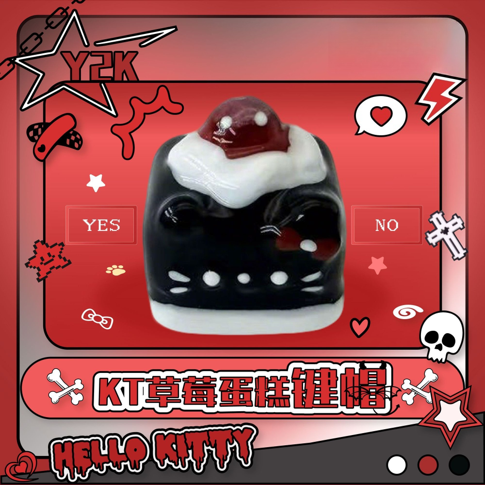 Y2K Kawaii Keycaps Hello Kitty - مراجعة Y2K Desk Setup وسعره