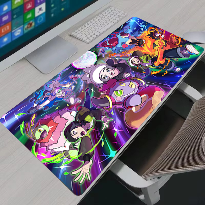 Mouse Pad Large P-pokemon Hoop - مراجعة Desk Setup Carpet وسعره