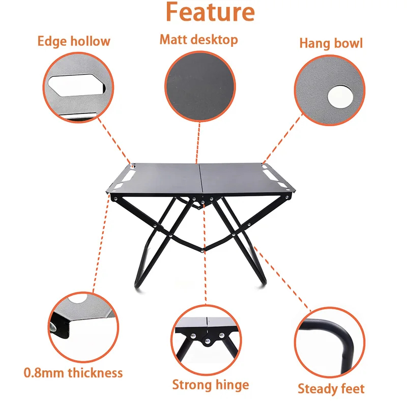 Portable Picnic Table for Beac - مراجعة Desk Setup Design وسعره