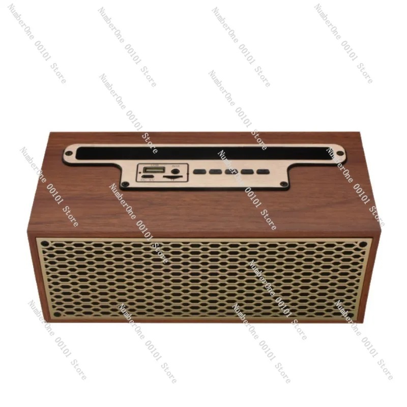 Retro Wooden Bluetooth Speaker - مراجعة Desk Setup Design وسعره