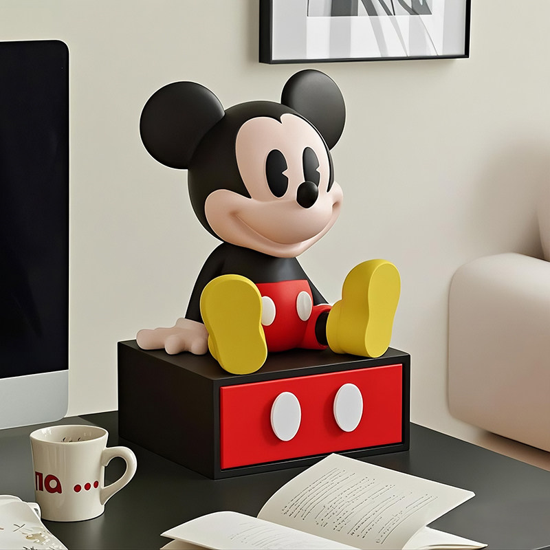 Cute Mouse Drawer Storage Box  - مراجعة Desk Setup At Home وسعره