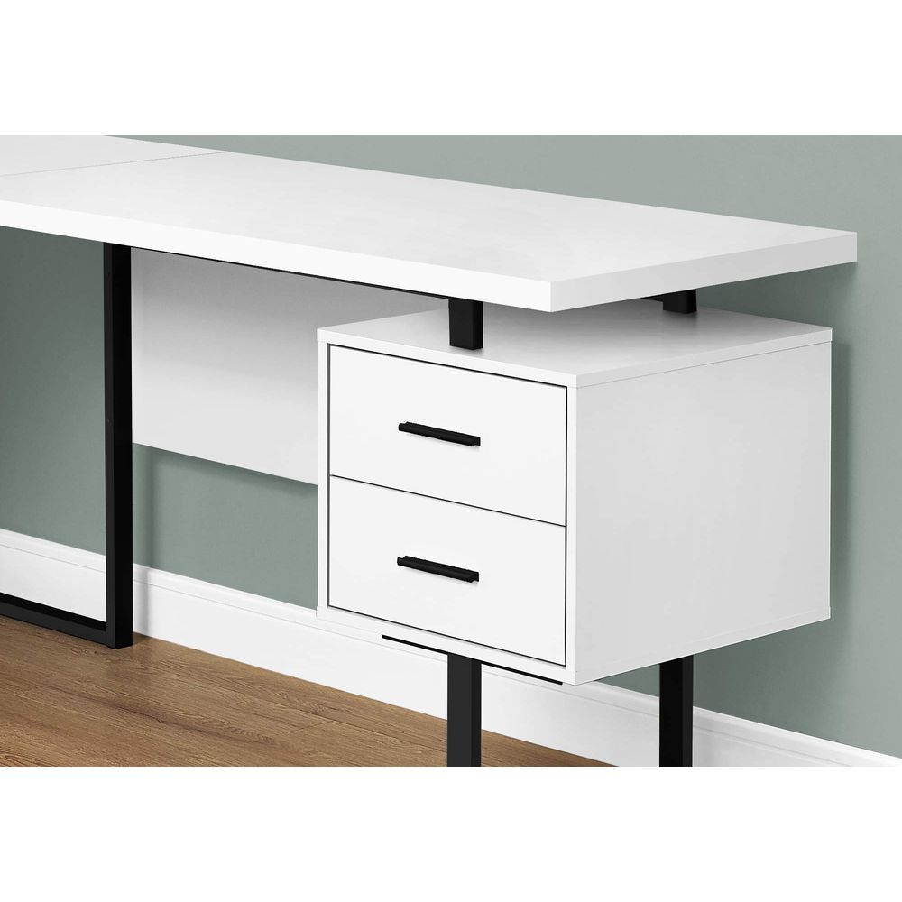 I 7616 Computer Desk, Home Off - مراجعة Desk Setup Corner وسعره