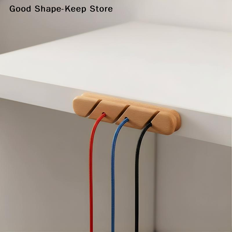 dailySolid Wood Cable Organize - مراجعة Desk Setup Design وسعره