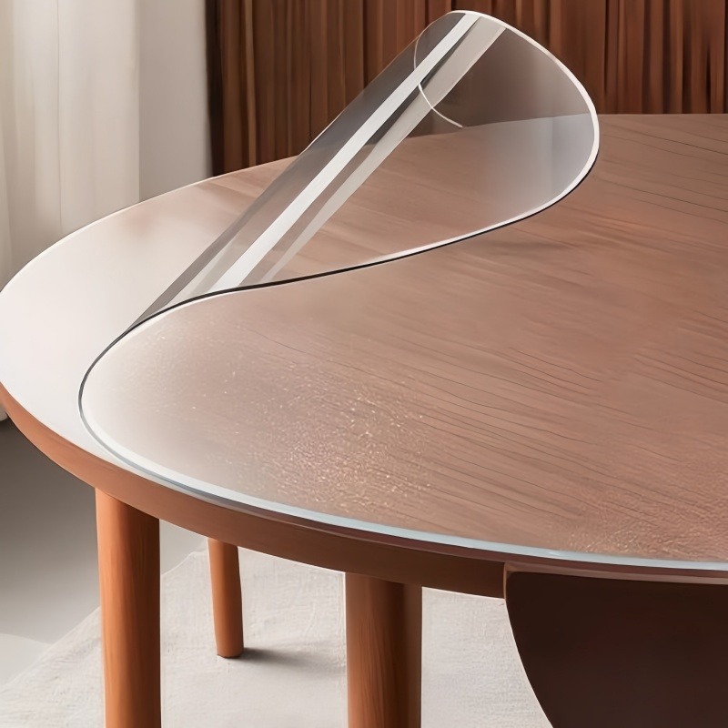 1pc 100/110/120cm Clear PVC Ro - مراجعة Desk Setup Carpet وسعره