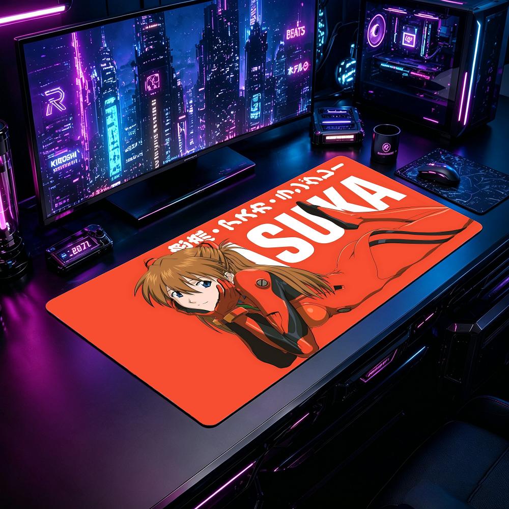 Gaming Mouse Pad NNeon Genesis - مراجعة Desk Setup Pc And Laptop وسعره