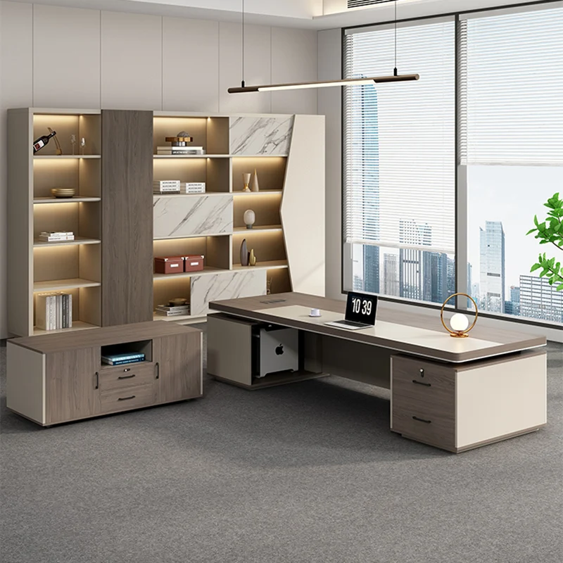 Minimalist Desk Furniture Offi - مراجعة Desk Setup Corner وسعره